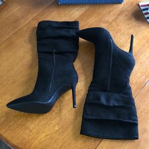 Jessica Simpson Stiletto NWOB!! Very Authentic feel and look Faux Suede Leather.